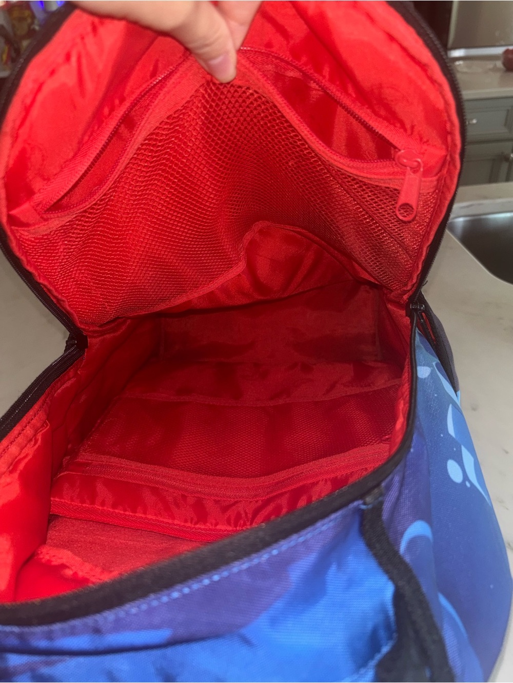 Sprayground Red Limited Edition Interior Backpack - Picture 6 of 12